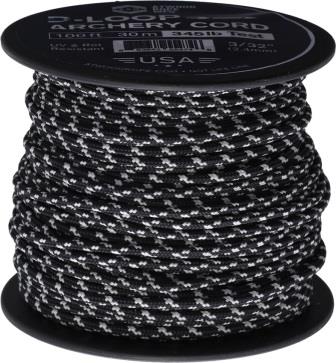 RG1327H Atwood Rope MFG D-Loop Cord Black Glow